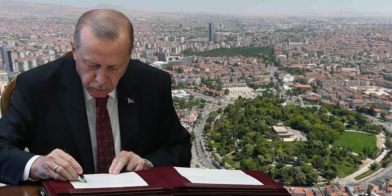 Cumhurbaşkanı Erdoğan Konya'nın 3 mahallesi için imzayı attı