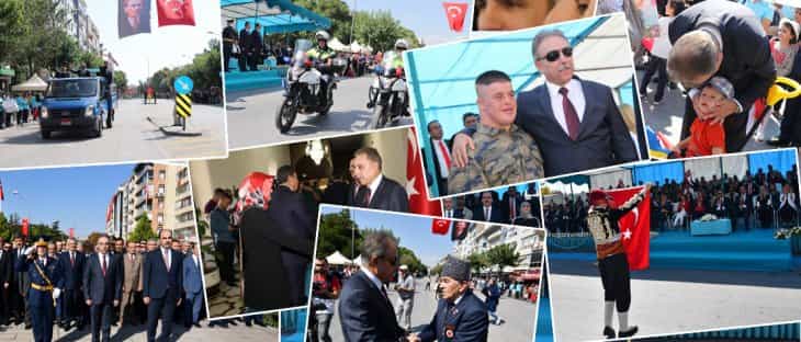 Konya'daki 30 Ağustos kutlamalarından renkli kareler