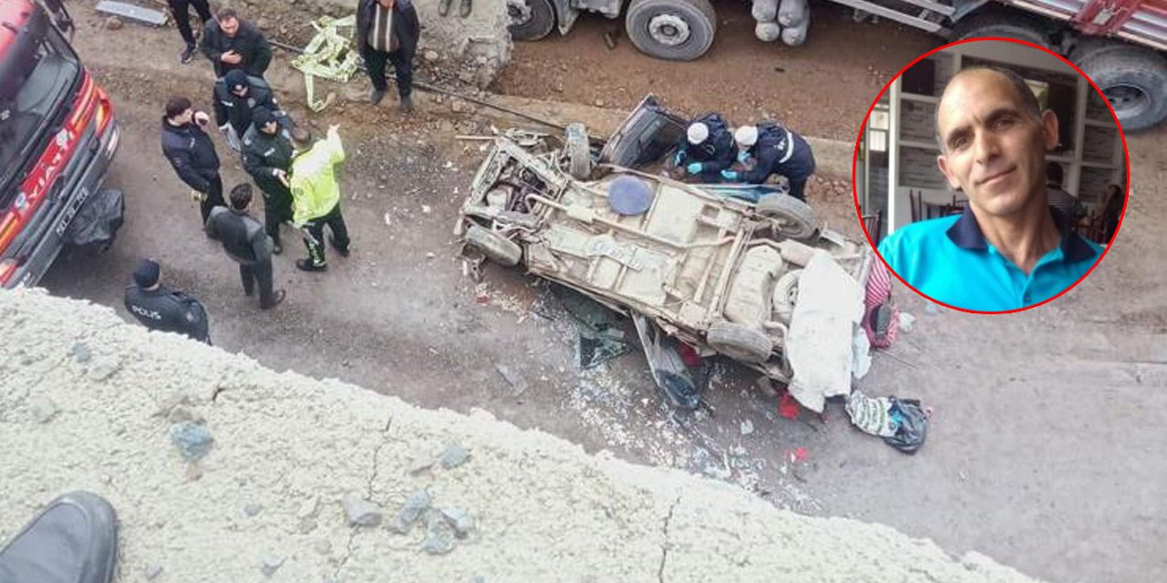 25 metre yükseklikten düşen otomobilin sürücüsü öldü