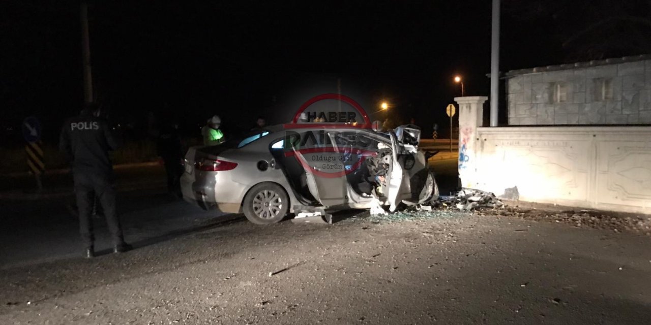 Son Dakika: Konya’da gece yarısı feci kaza! Sürücü öldü