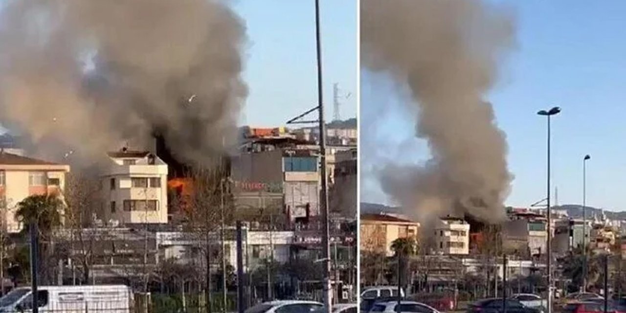 7 katlı otelde yangın