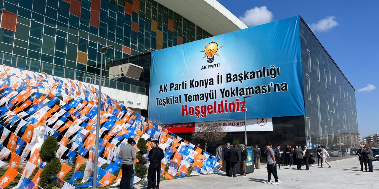 AK Parti Konya’da temayül yaptı! 10 adayın ismini yazdılar