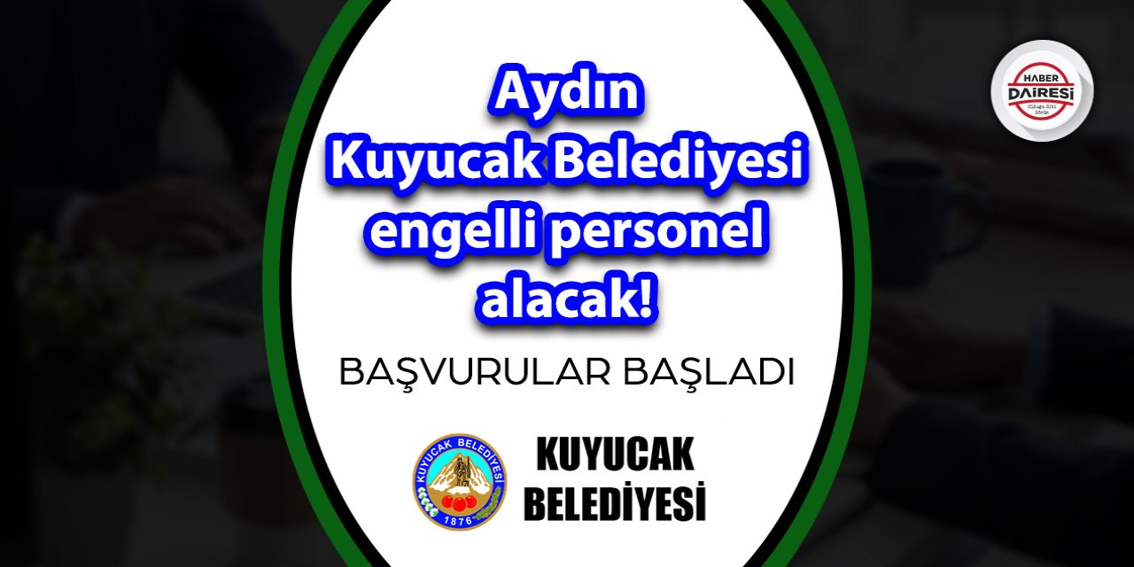 Aydın Kuyucak Belediyesi personel alımı 2023