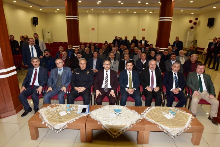 Başkan Kılca, 2020 projelerini muhtarlara anlattı