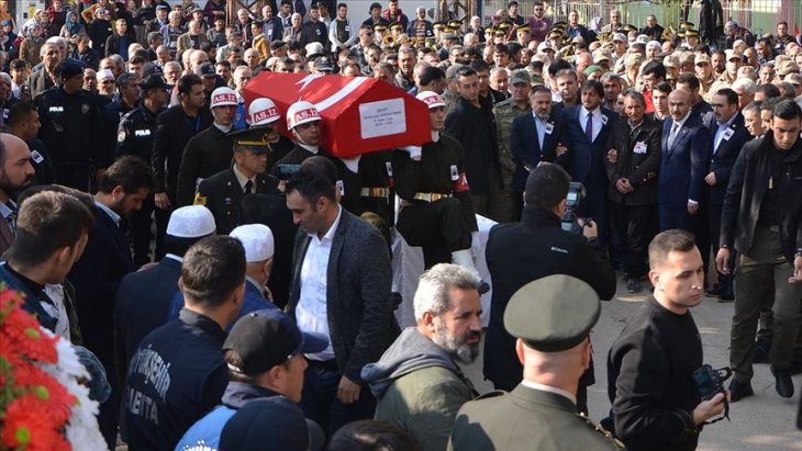 Şehit Piyade Uzman Çavuş son yolculuğuna uğurlandı