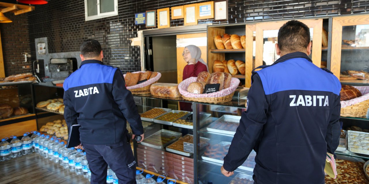 Konya’daki fırınlarda hijyen, gramaj ve ruhsat denetimi