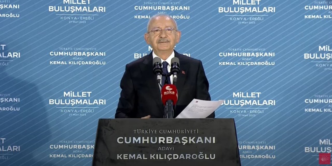 Kemal Kılıçdaroğlu, ülke dediği Konya için yeni hayal kurdu