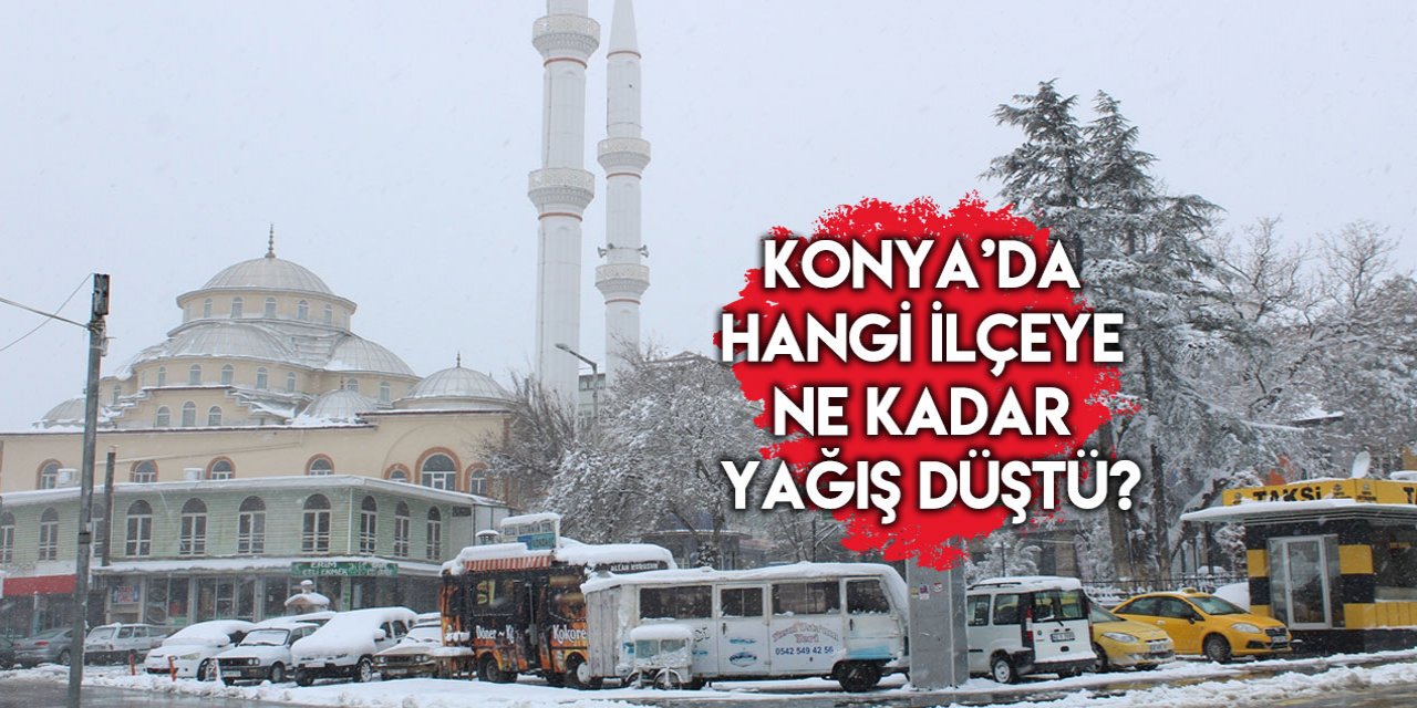 Konya’da kar yağışı ve donduran soğuk ne kadar sürecek?