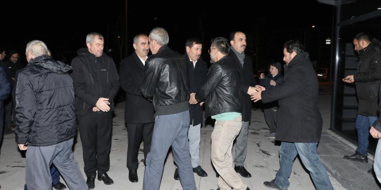 Başkan Altay ve Başkan Kılca, vatandaşlarla bir araya geldi