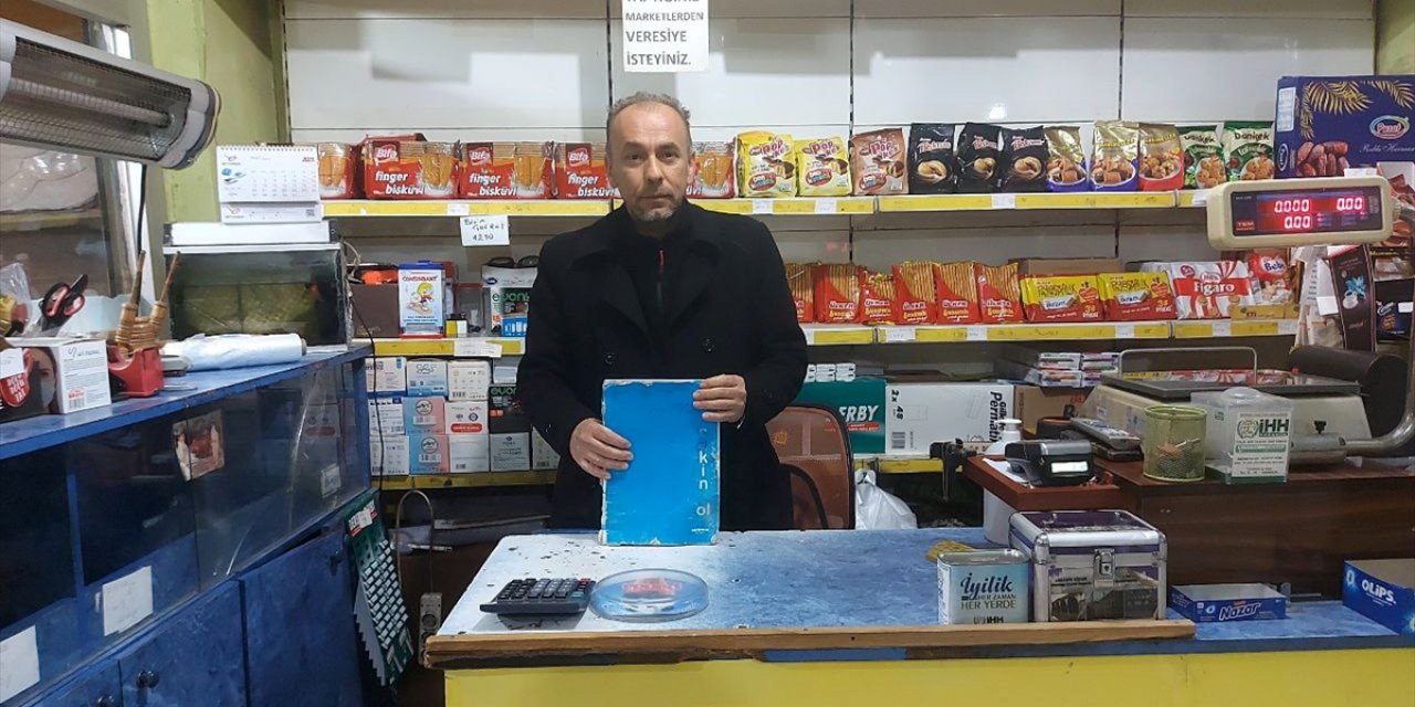 Günün güzel haberi! Hayırsever, bakkalın veresiye defterindeki borcu ödedi