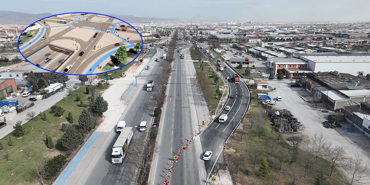 Konya’nın trafik sorununu çözecek çalışmanın bitiş tarihi açıklandı
