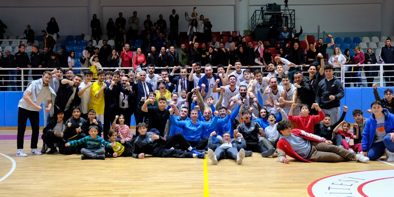 Konya Büyükşehir Belediyespor Basketbol adını play-off’lara yazdırdı