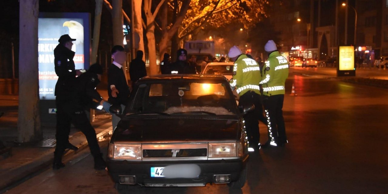 Konyalıların huzurunu kaçıran sürücülere ceza yağdı