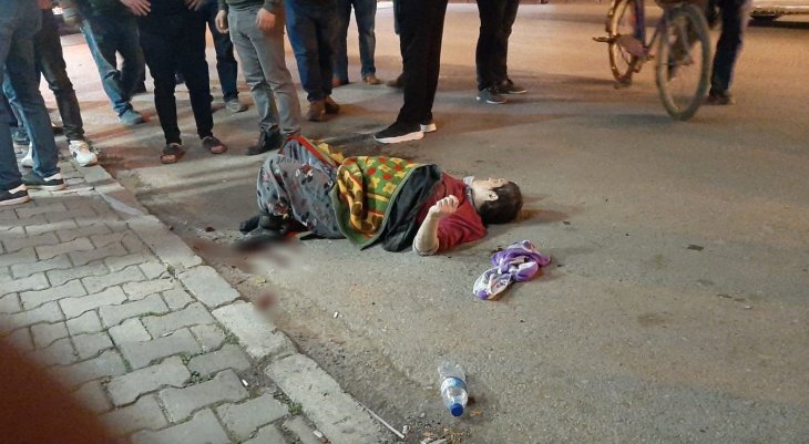 Zihinsel engelli kadın 4. kattan düştü, hafif yaralı kurtuldu