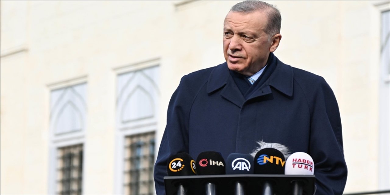 Cumhurbaşkanı Erdoğan: 20 Nisan'da doğal gazımızı çıkarıyoruz
