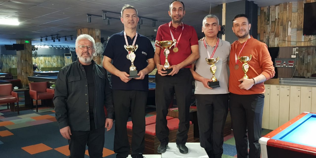 Konya'da Bilardo Turnuvası heyecanı