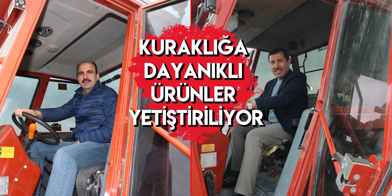 Konya’da iki başkan, Türkiye’nin en büyük tarım alanında direksiyona geçti