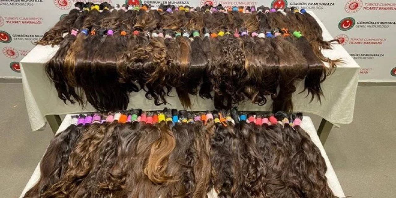 Havalimanında saç operasyonu! 15 kilogram ele geçirildi