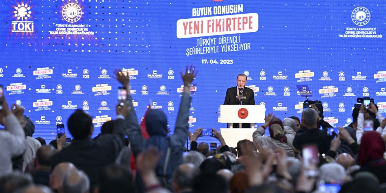 Cumhurbaşkanı Erdoğan: İstanbul'da 500 bin konutluk uydu kentler planlıyoruz