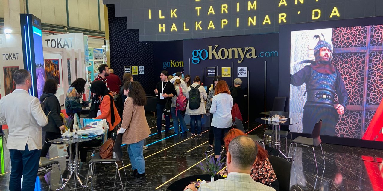 Uluslararası Turizm ve Seyahat Fuarı’nda Konya standı en iyisi seçildi