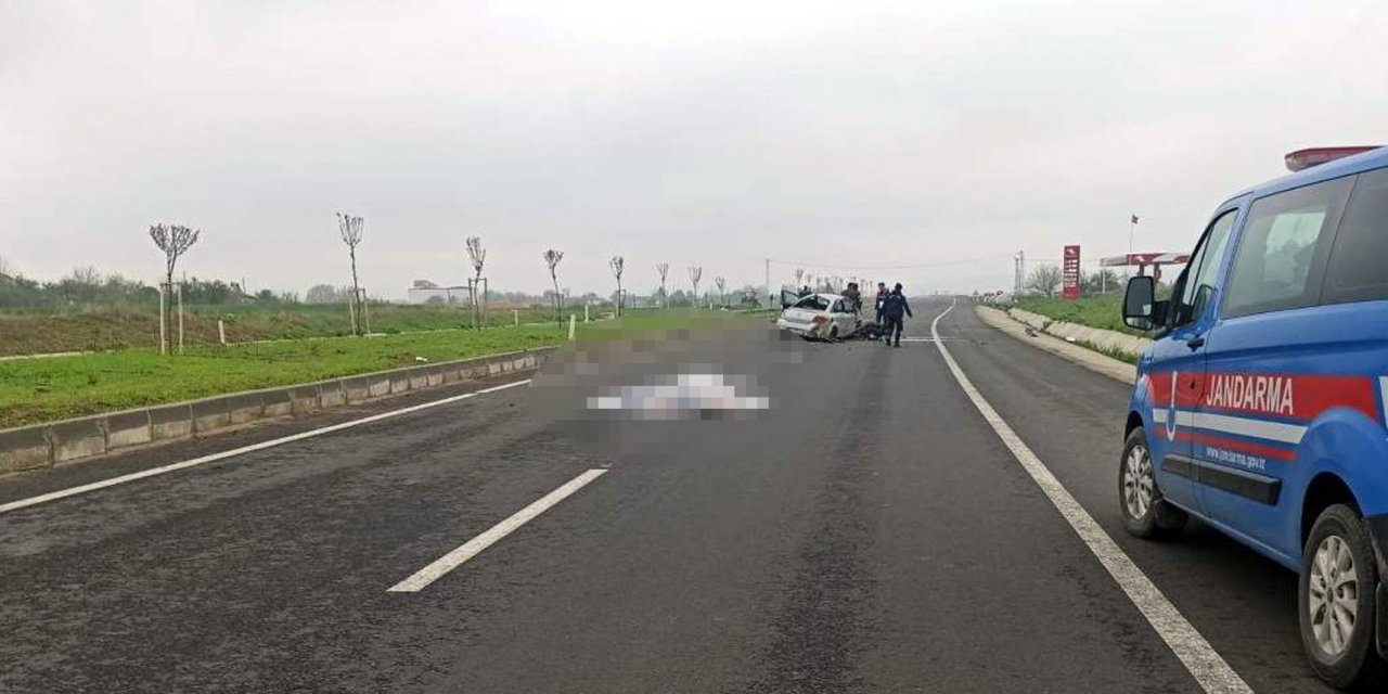 Köpeğe çarpmamak için manevra yapan otomobil takla attı: 1 ölü