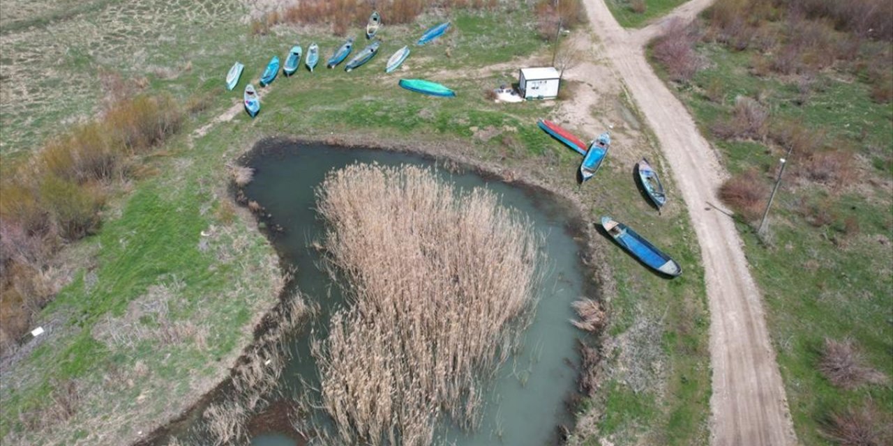 Konya Beyşehir Gölü’nde havadan ve karadan av yasağı denetimi