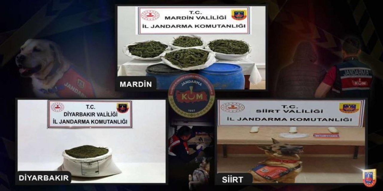 Jandarma uyuşturucu satıcılarına göz açtırmıyor: 4 şüpheli yakalandı