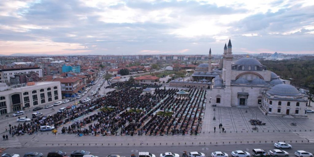 Konya’da Ramazan Bayramı coşkusu