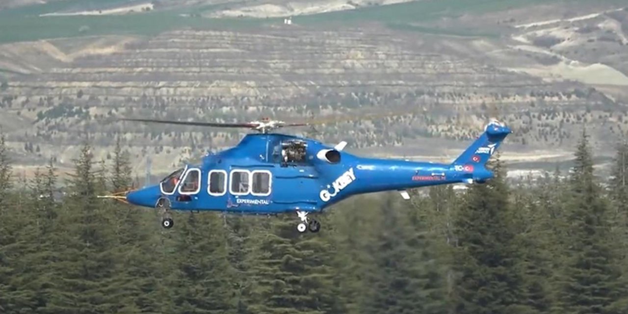 Yerli ve milli ilk helikopter motoru,  ilk özgün helikopter GÖKBEY'i uçurdu!