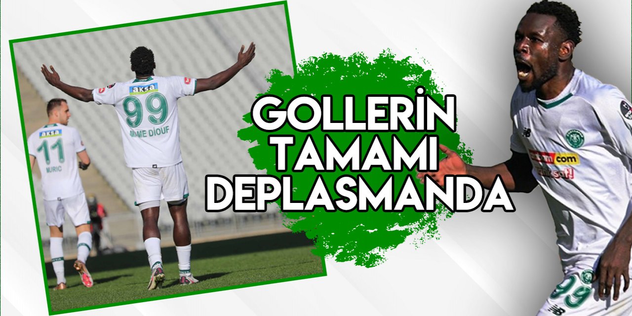 Konyaspor’un deplasman golcüsü Mame Diouf!