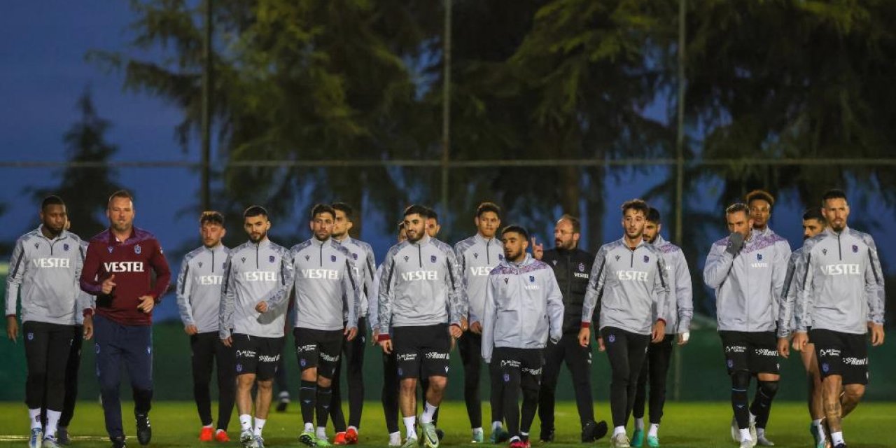 Trabzonspor, Konyaspor maçına hazırlanıyor
