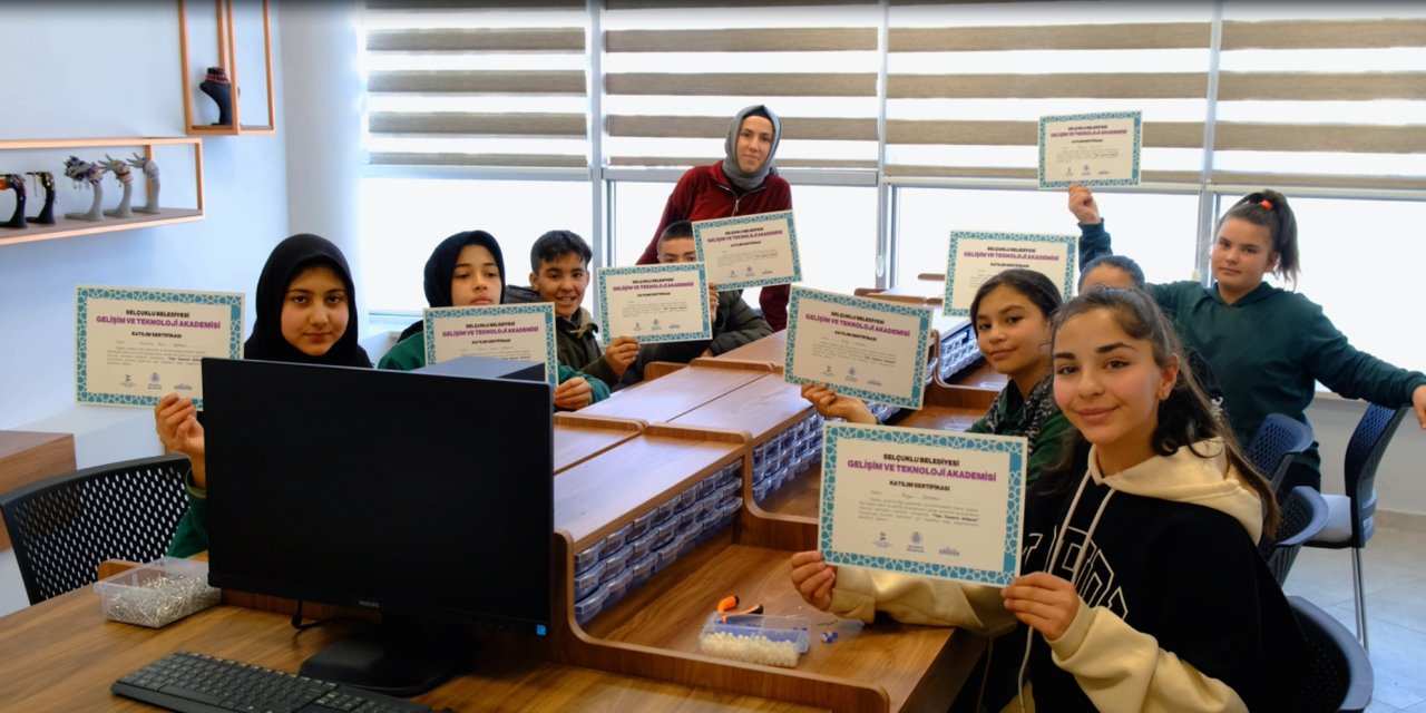 Konya’daki bu merkezde öğrencilerin yetenekleri keşfedilip kariyerleri planlanıyor