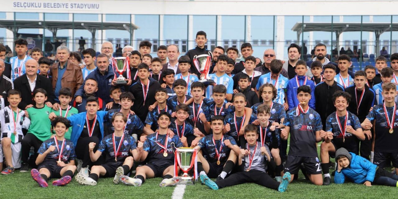 Konya’da oynanan U14 finalinde şampiyon belli oldu