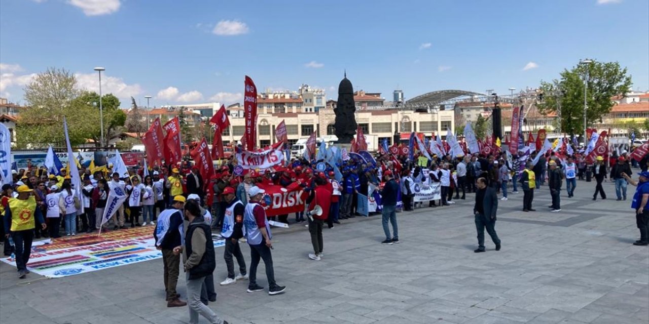 Konya’da 1 Mayıs İşçi ve Emekçiler Bayramı kutlamaları