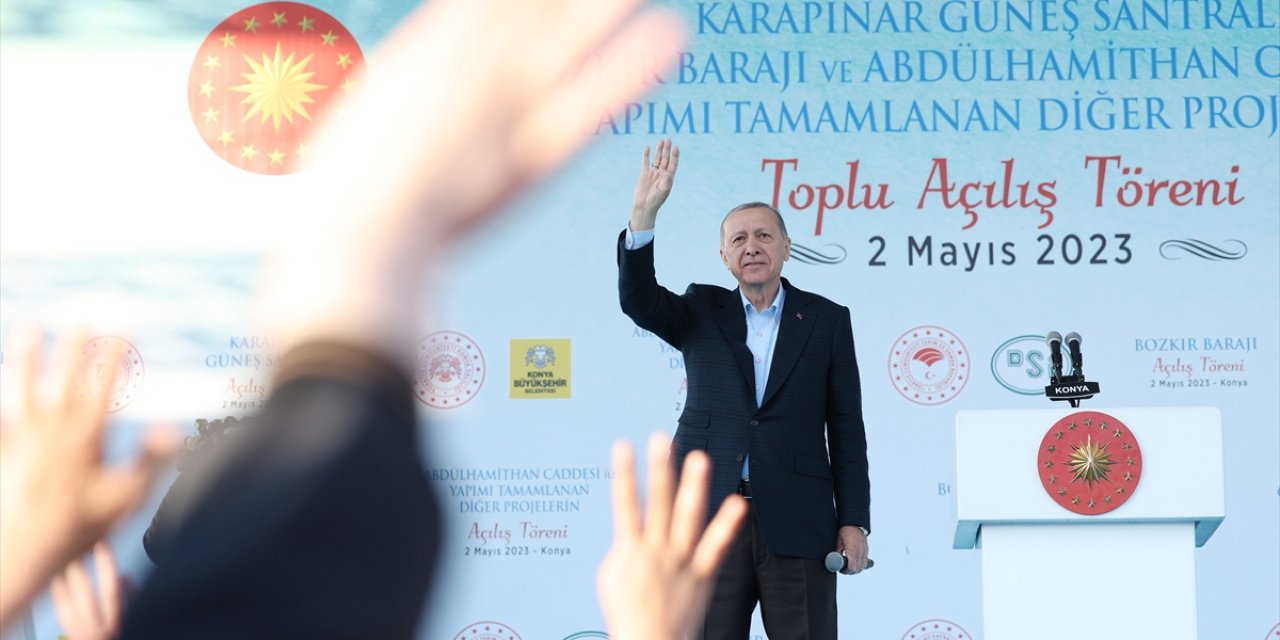 Cumhurbaşkanı Erdoğan’dan Konya ve deprem vurgusu