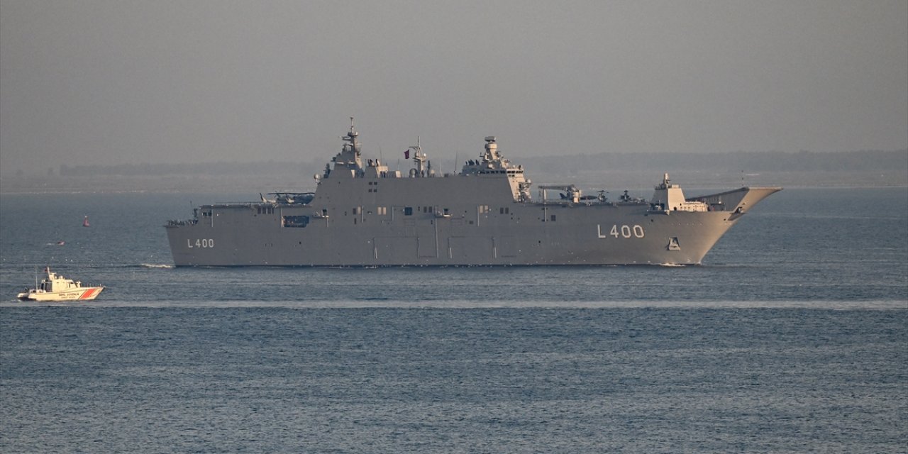 TCG Anadolu, İzmir’de