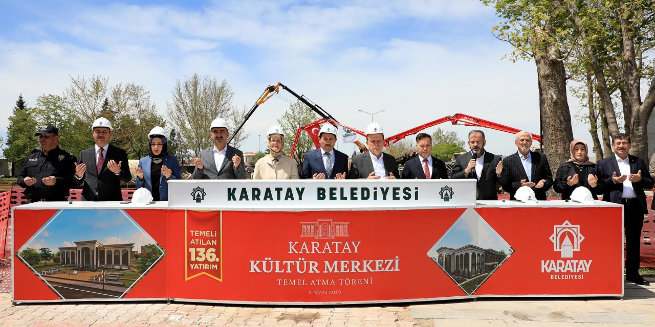 Karatay’a 103 milyon liralık modern bir merkez kazandırılıyor