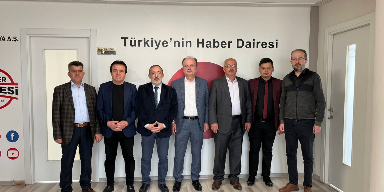 AK Parti Konya Milletvekili Adayı Mehmet Baykan Haber Dairesi’nde