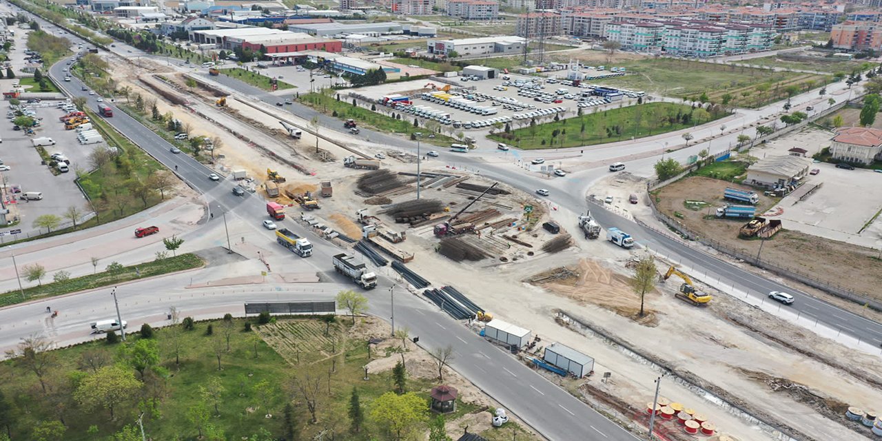 Konya’nın trafik sorununu çözecek çalışmada son durum