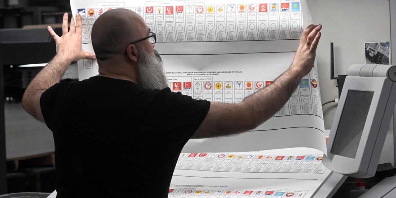 Oy pusulalarının basımı tamamlandı