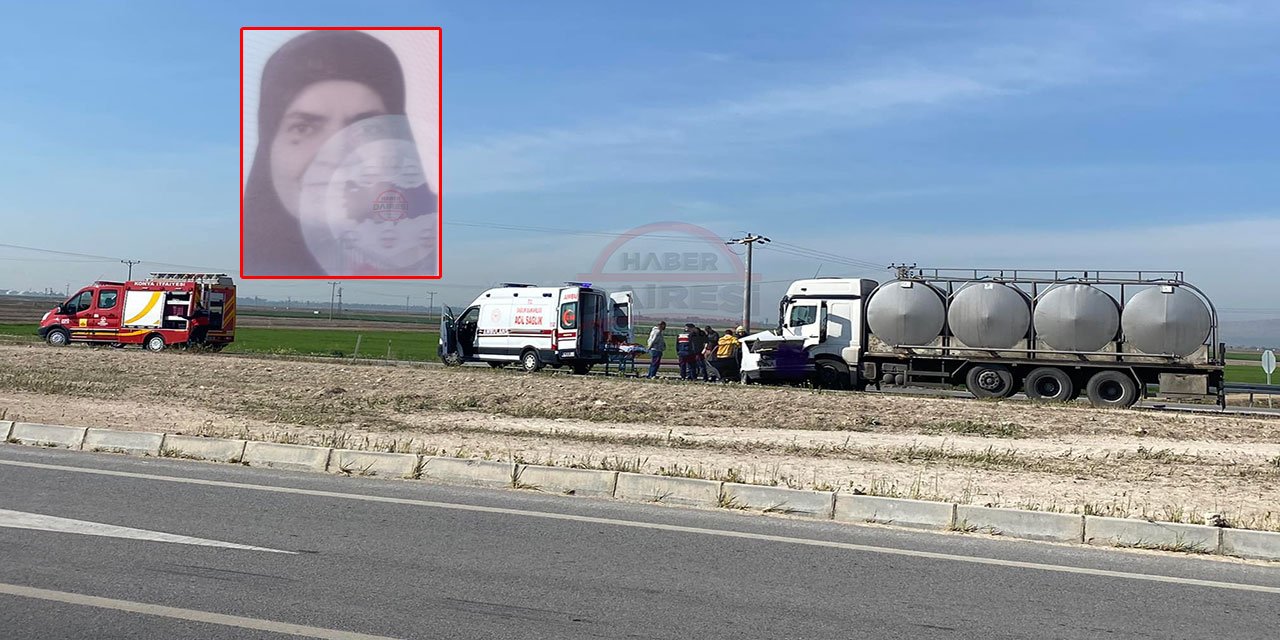 Konya’da süt tankeri otomobille çarpıştı, bir kişi öldü