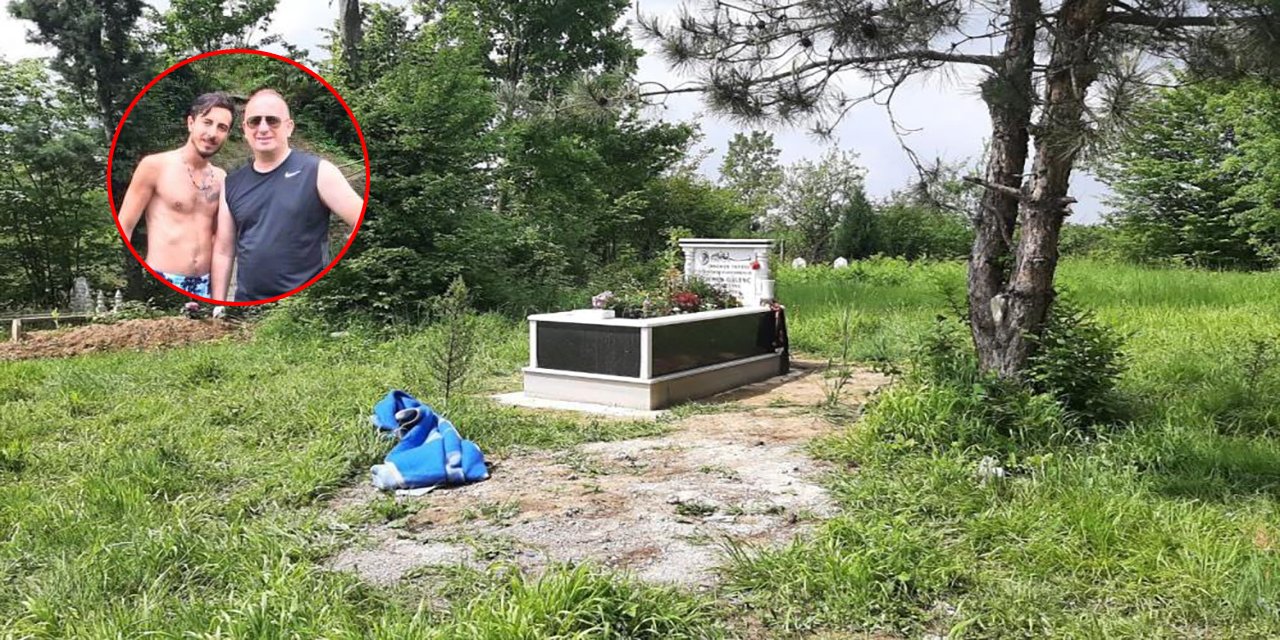 Cinayet şüphelisi emekli polis oğlunun mezarı başında ölü bulundu