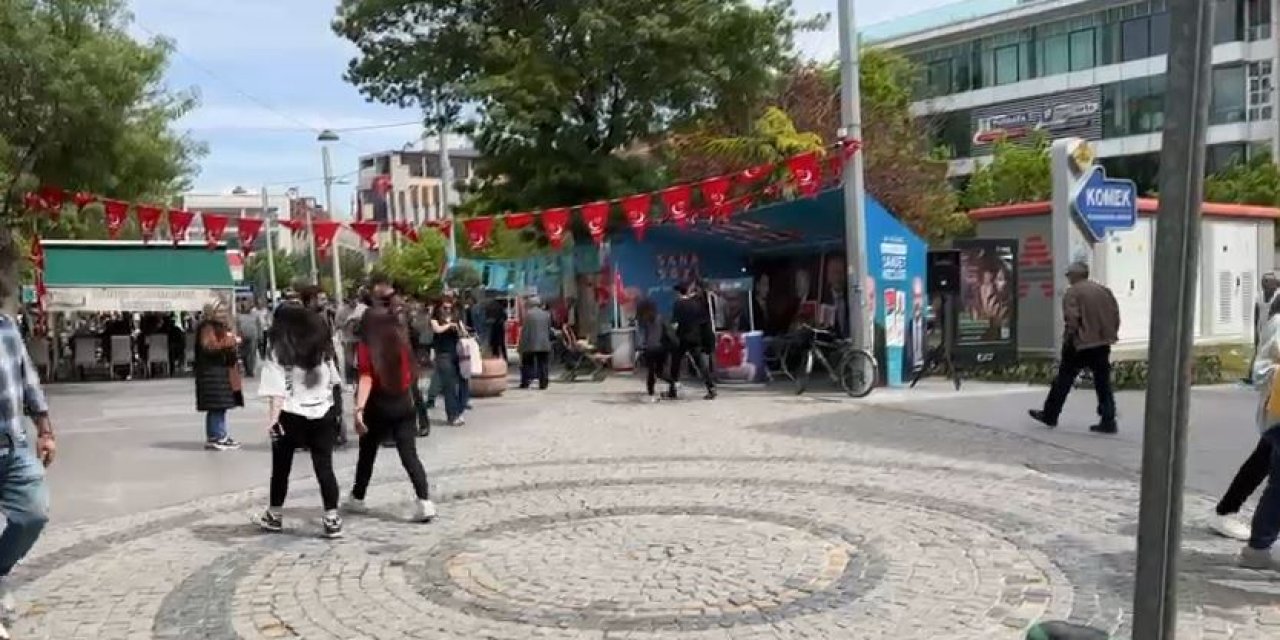 Konya Saadet standında çalanı duyan inanamayıp bir daha baktı