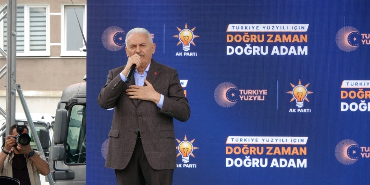 Binali Yıldırım Konya Seydişehir’de konuştu: Biz eserlerimizle karşınızdayız