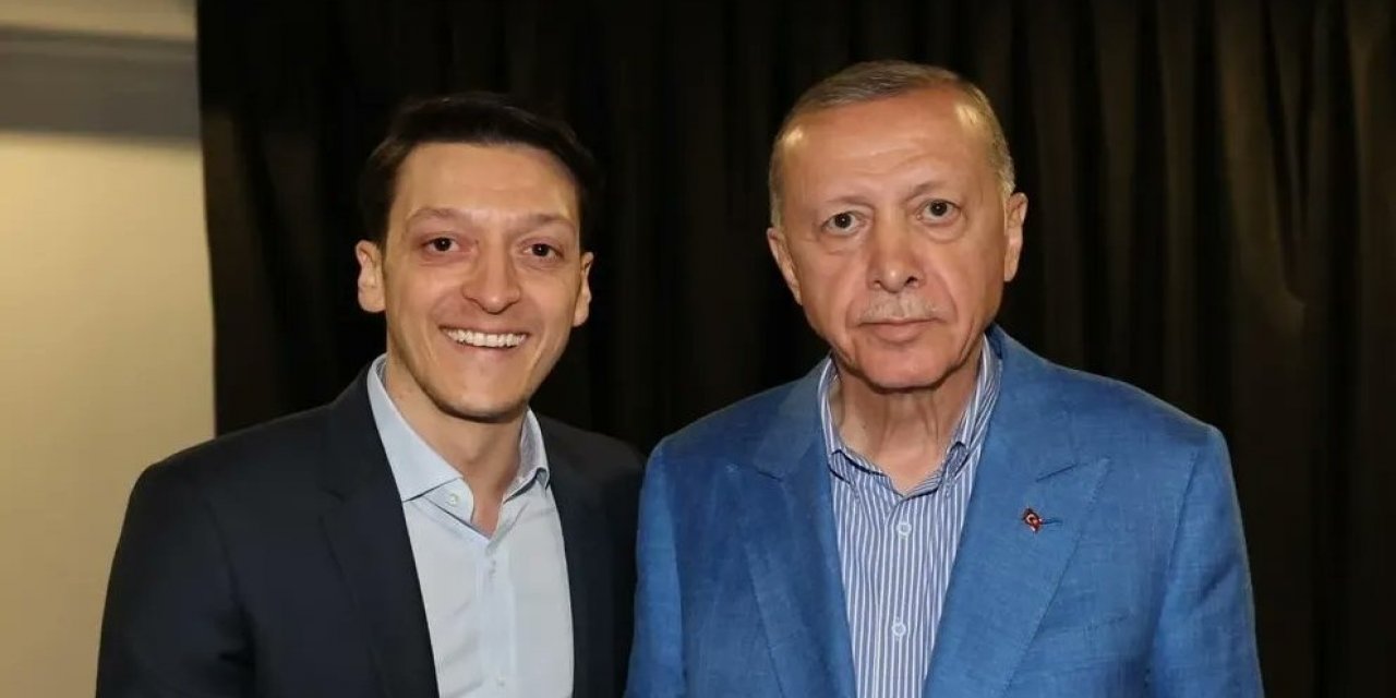 Ünlü isim Mesut Özil’den Cumhurbaşkanı Erdoğan paylaşımı