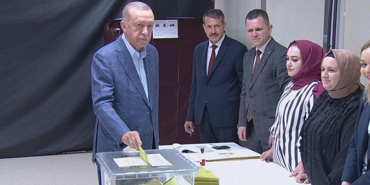 Cumhurbaşkanı Erdoğan'ın oy kullandığı sandıkta sonuç belli oldu