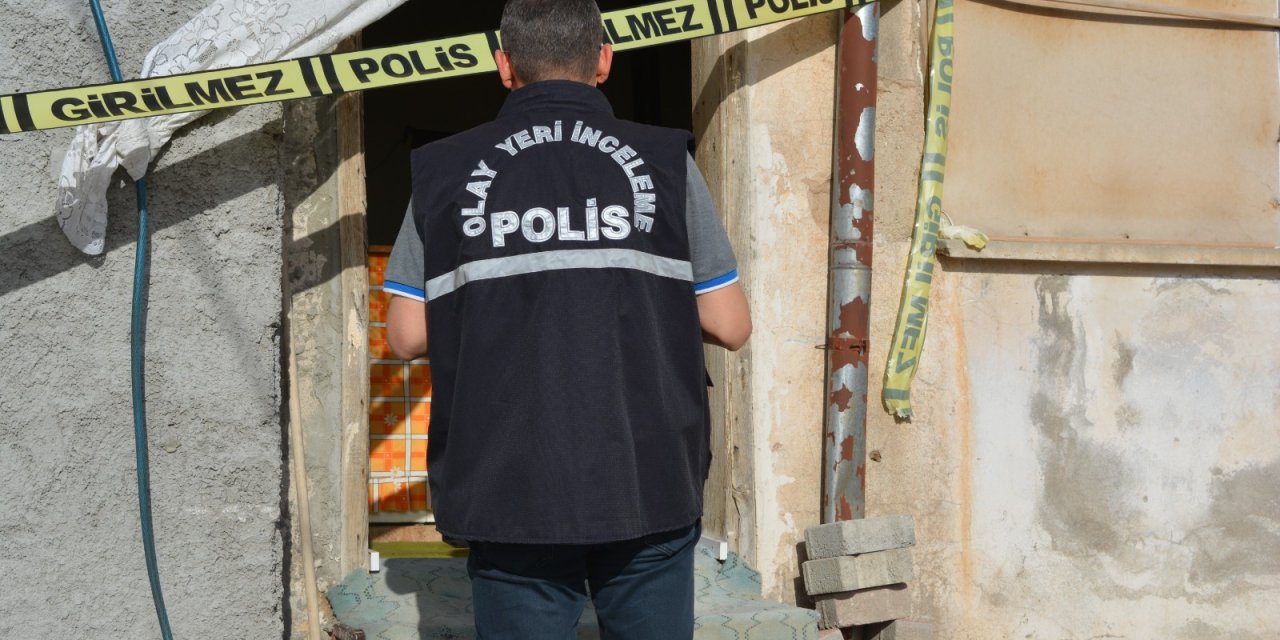 Konya’da polis bir kişiyi ölü buldu