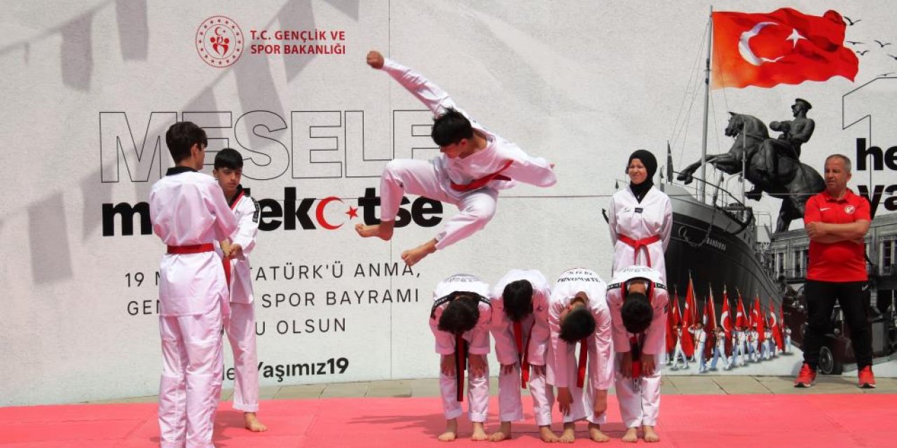 19 Mayıs Konya’da çeşitli etkinliklerle kutlandı