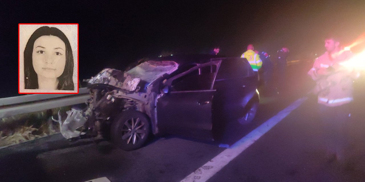 TIR’a çarpan otomobildeki 1 kişi öldü, 1 kişi yaralandı