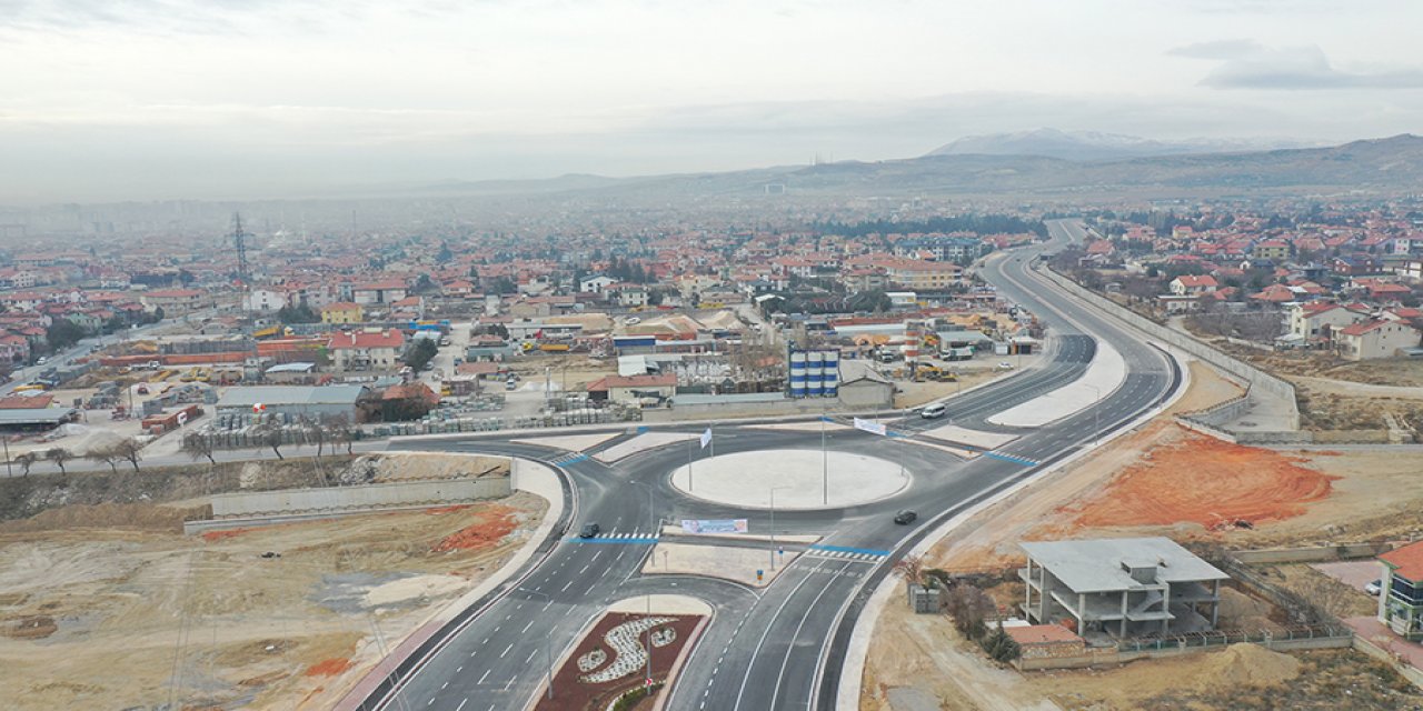 Konya’da iki ilçeyi birbirine bağlayan cadde bu proje ile sessizliğe bürünecek